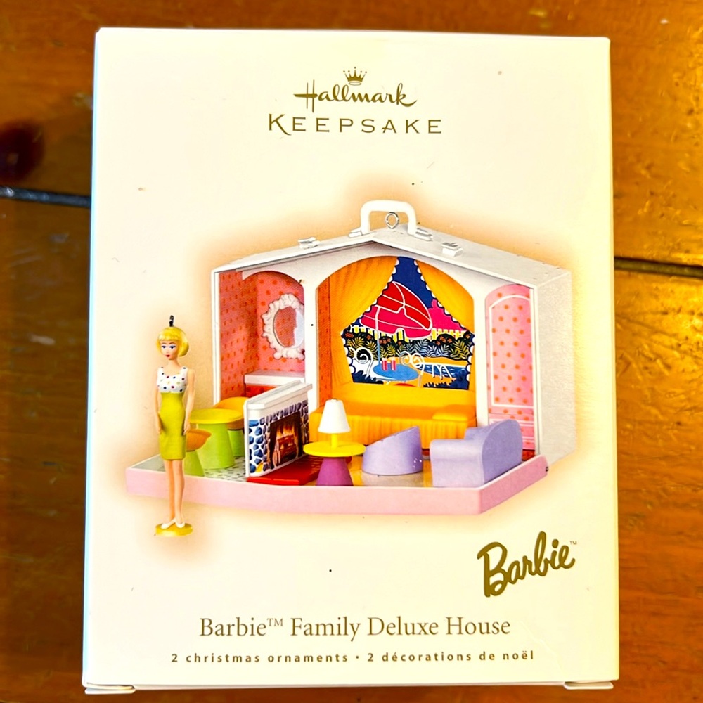 Hallmark Barbie Family Deluxe House Ornament